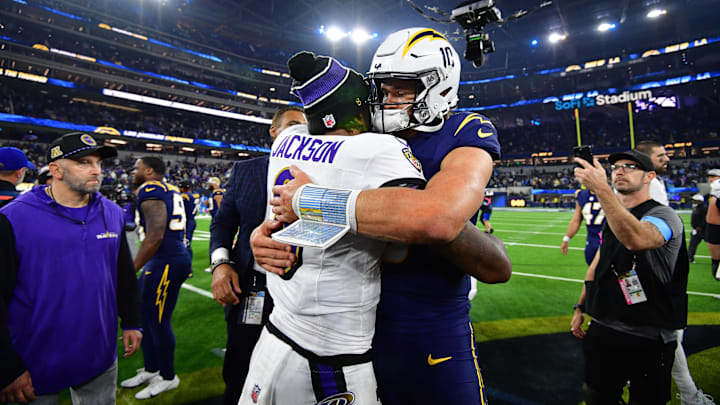 Justin Herbert and Lamar Jackson are among the early leaders in the 2025 NFL MVP race. 