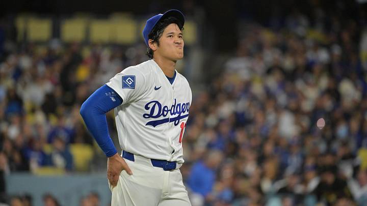 Shohei Ohtani didn’t allow a hit over six innings, but he still thought he could have pitched better. Shohei Ohtani didn’t allow a hit over six innings, but he still thought he could have pitched better.