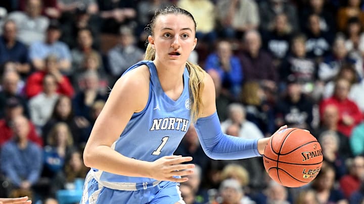 2023 Invesco QQQ Basketball Hall of Fame Women's Showcase - Connecticut v North Carolina