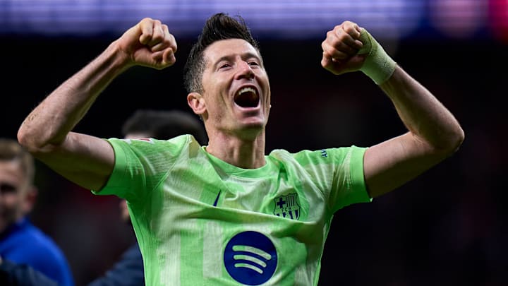 Lewandowski é o homem de refererência do ataque blaugrana