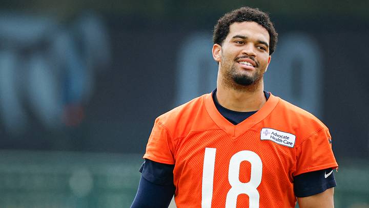 Chicago Bears quarterback Caleb Williams