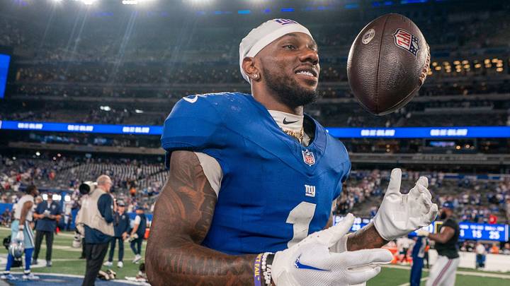 New York Giants wide receiver Malik Nabers