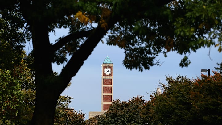 Swain Activities Center Iconic Clock Tower