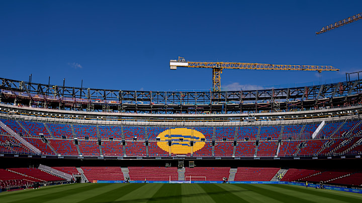 Das Camp Nou wird umgebaut