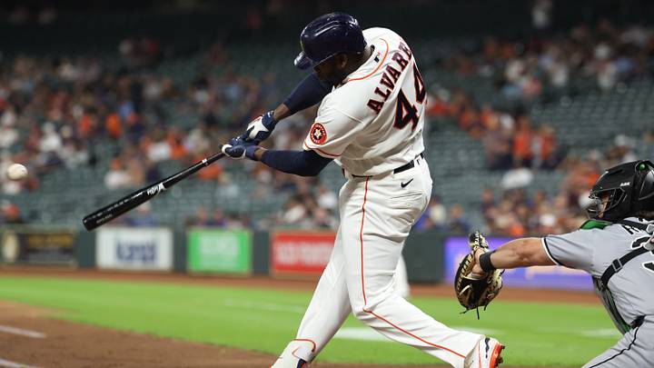 Yordan Alvarez and the Astros are home favorites in the Wild Card Series.