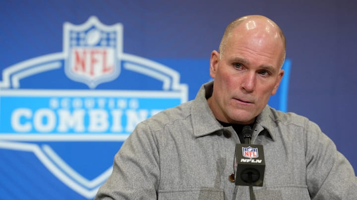 Baltimore Ravens general manager Eric DeCosta Baltimore Ravens general manager Eric DeCosta