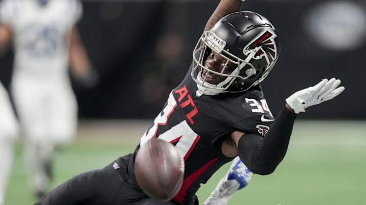 Atlanta Falcons cornerback Clark Phillips III is expected to play a key role in 2024. Atlanta Falcons cornerback Clark Phillips III is expected to play a key role in 2024.