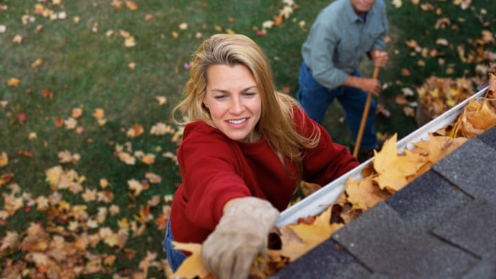 Cleaning your gutters is just one thing to put on your fall cleaning to-do list.