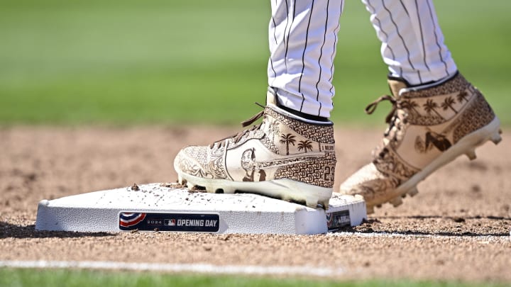 Fernando Tatis Jr.'s Air Jordan cleats honored Peter Siedler.