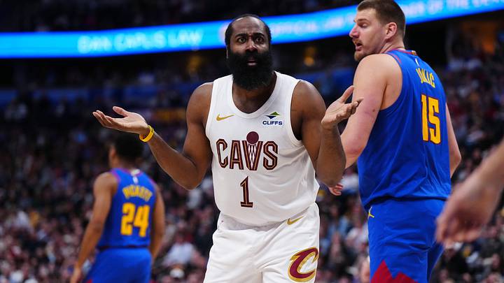 Cleveland Cavaliers guard James Harden.