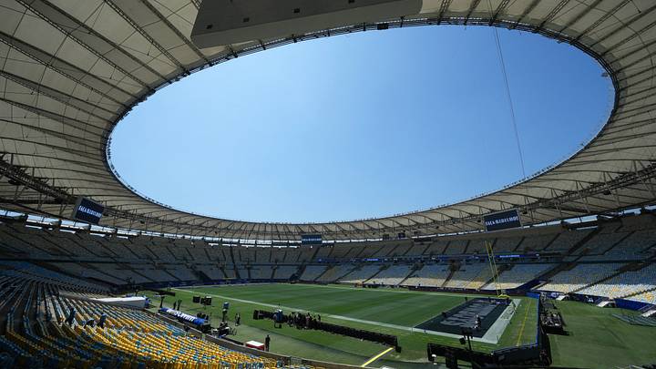 A general overall view of Maracana Stadium, the site of the NFL Rio Game between the Dallas Cowboys and the Baltimore Ravens. A general overall view of Maracana Stadium, the site of the NFL Rio Game between the Dallas Cowboys and the Baltimore Ravens.