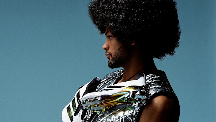 Rome Odunze unveils the adidas Adizero Horizon.