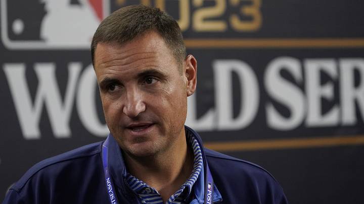 Texas Rangers president of baseball operations Chris Young.