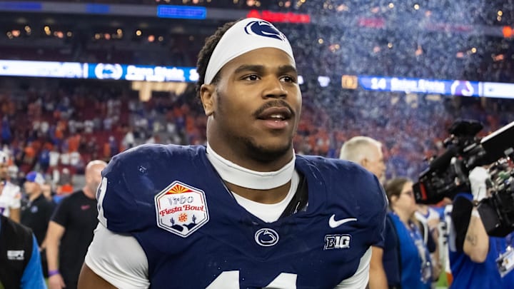 Penn State OLB Abdul Carter is signing with Adidas ahead of the 2025 NFL draft. Penn State OLB Abdul Carter is signing with Adidas ahead of the 2025 NFL draft.