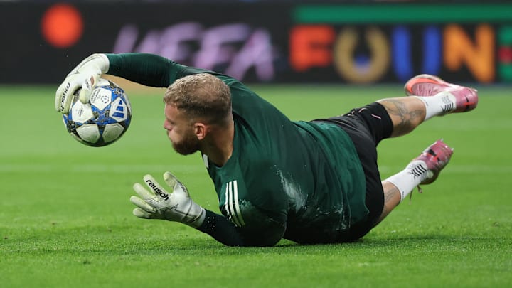 Juve's Michele Di Gregorio was in spectacular form, even producing double saves against mighty Real Madrid Juve's Michele Di Gregorio was in spectacular form, even producing double saves against mighty Real Madrid
