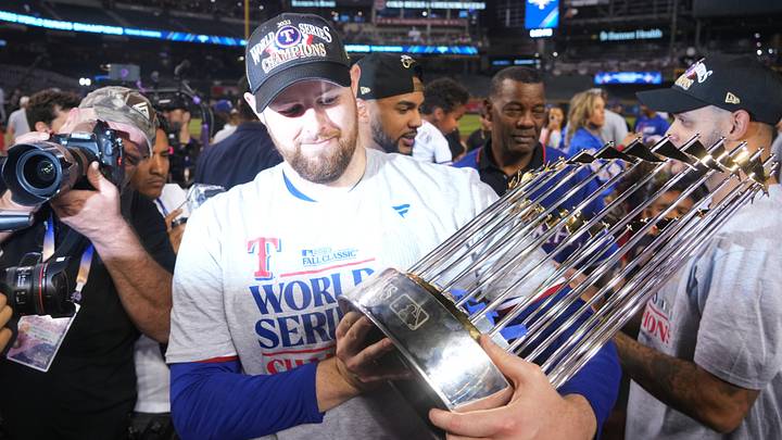 Texas Rangers starting pitcher Jordan Montgomery.