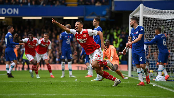 Emmené par un bon Saliba, Arsenal s'est imposé face à Chelsea lors de la 15ème journée de Premier League