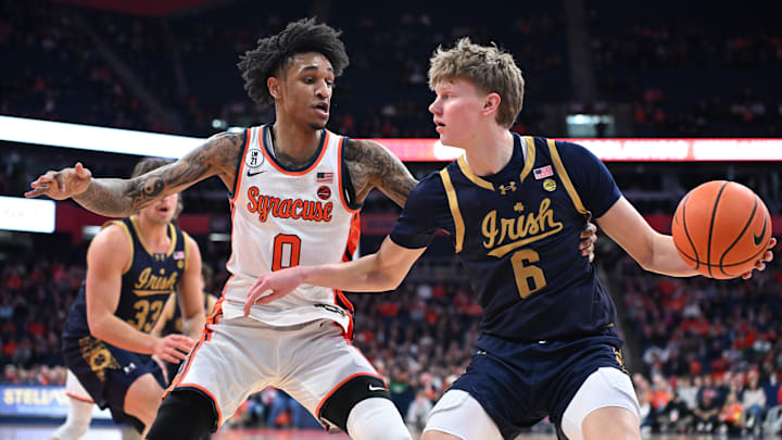Syracuse basketball head coach Adrian Autry made a big change to his starting line-up against Notre Dame. It worked out well.