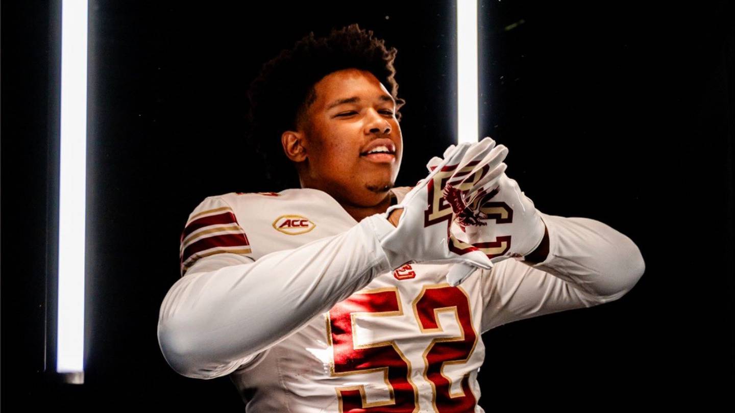 Boston College Football Adds Commitment From Three Star ’27 DL Markius Woods Boston College Football Adds Commitment From Three Star ’27 DL Markius Woods
