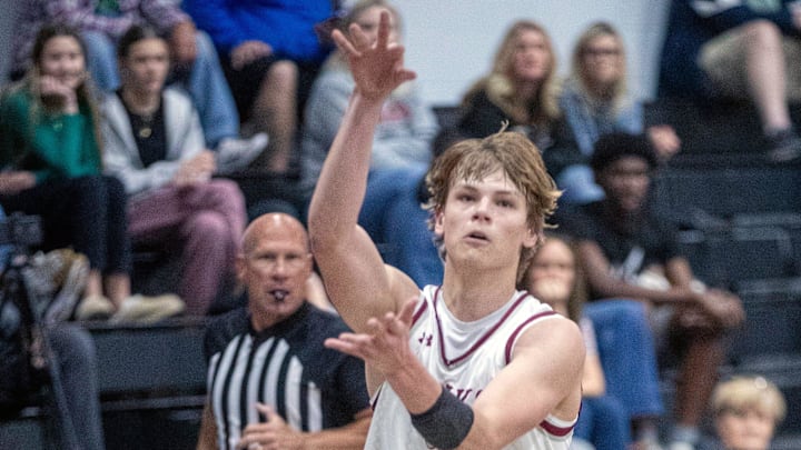 Santa Fe Catholic guard Tate Darner, a Chattanooga signee, scored 22 points, to go with seven rebounds, five assists and four steals, in leading his team to its first State Final Four appearance in more than five decades.