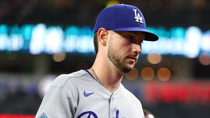 Jun 4, 2026; Phoenix, Arizona, USA; Los Angeles Dodgers right fielder Kyle Tucker (23) walks to the dugout after warming up before the game against the Arizona Diamondbacks at Chase Field. Mandatory Credit: Anna Carrington-Imagn Images Jun 4, 2026; Phoenix, Arizona, USA; Los Angeles Dodgers right fielder Kyle Tucker (23) walks to the dugout after warming up before the game against the Arizona Diamondbacks at Chase Field. Mandatory Credit: Anna Carrington-Imagn Images