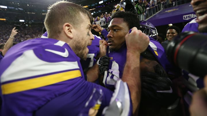 Stefon Diggs and Case Keenum