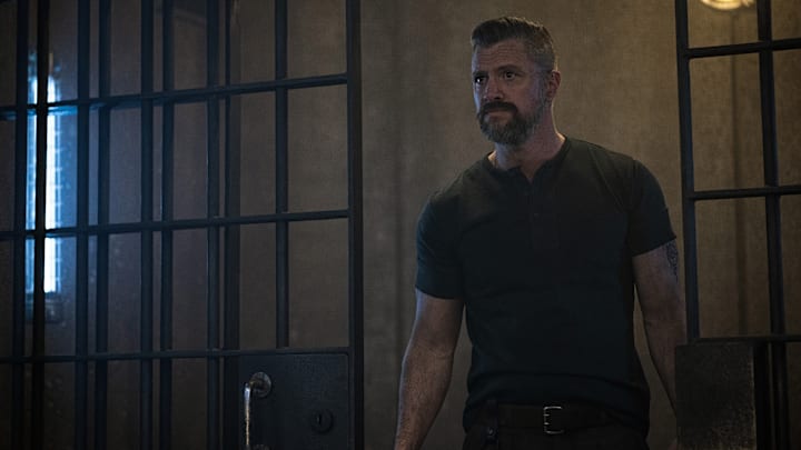 Shane McRae as Knox in Silo season 2. Image: Apple TV+.