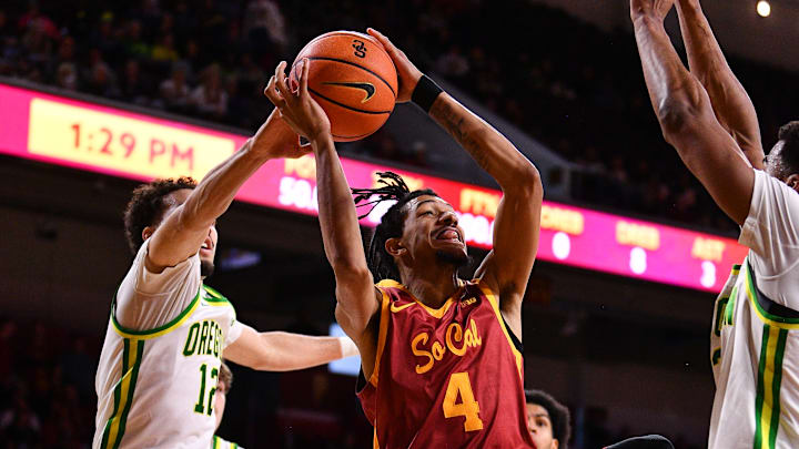 COLLEGE BASKETBALL: FEB 21 Oregon at USC