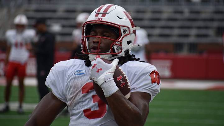 Wisconsin RB Abu Sama. Wisconsin RB Abu Sama.