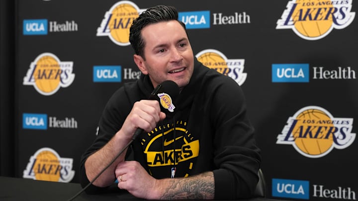 Los Angeles Lakers head coach JJ Redick