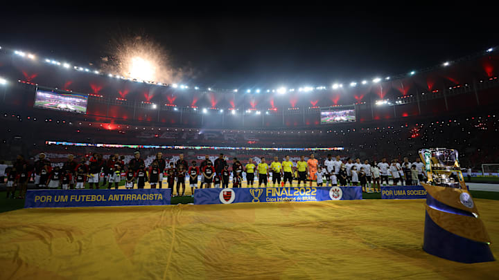 Flamengo e Corinthians se enfrentaram na decisão de 2022