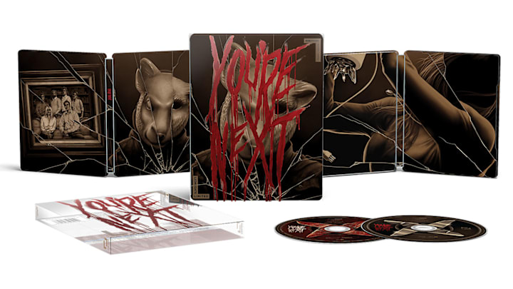 You're Next Steel book - Courtesy Lionsgate