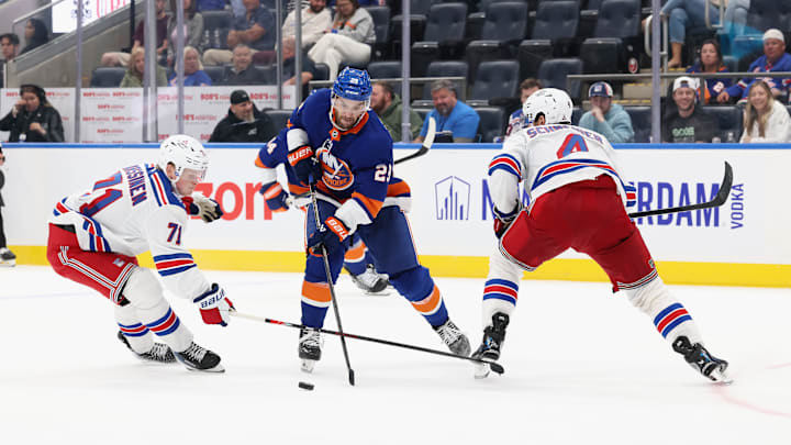 New York Islanders advanced stats against New York Rangers