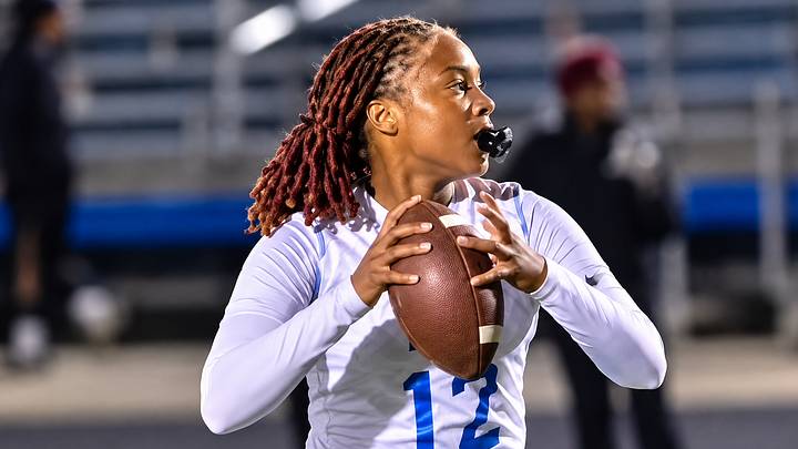 Wise's June Tabron went 8-of-12 for 106 passing yards and three touchdowns in a 28-0 shutout win over Douglass-PG. Wise's June Tabron went 8-of-12 for 106 passing yards and three touchdowns in a 28-0 shutout win over Douglass-PG.