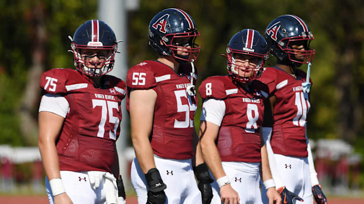 The Avon Old Farms football team during the 2025 season.