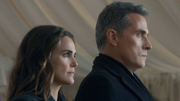 The Diplomat. (L to R) Keri Russell as Kate Wyler, Rufus Sewell as Hal Wyler in episode 401 of The Diplomat The Diplomat. (L to R) Keri Russell as Kate Wyler, Rufus Sewell as Hal Wyler in episode 401 of The Diplomat