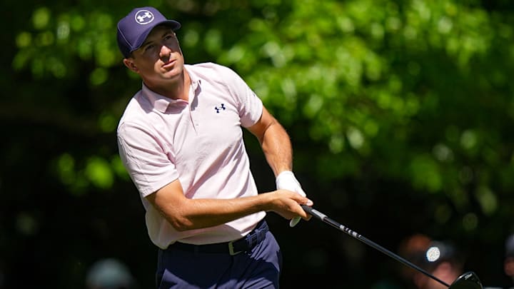Jordan Spieth is in contention at the Masters.