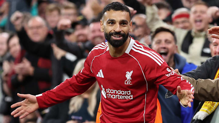 Mohamed Salah has five goal involvements through six games so far this season.