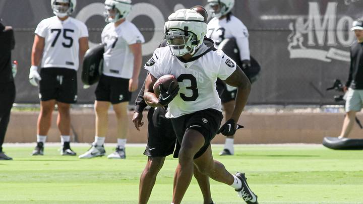 Las Vegas Raiders RB Zamir "ZEUS" White Las Vegas Raiders RB Zamir "ZEUS" White