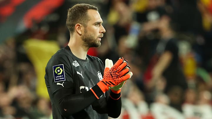 Pau Lopez, gardien de l'OM face au RC Lens