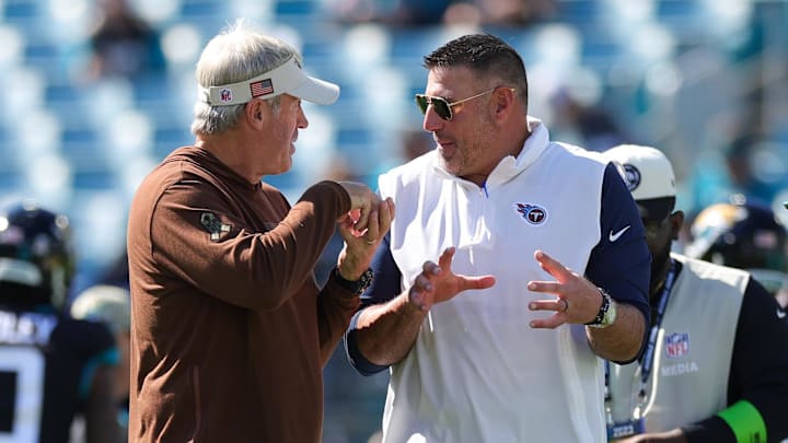 Nov 19, 2023; Jacksonville, Florida, USA;  Jacksonville Jaguars head coach Doug Pederson and