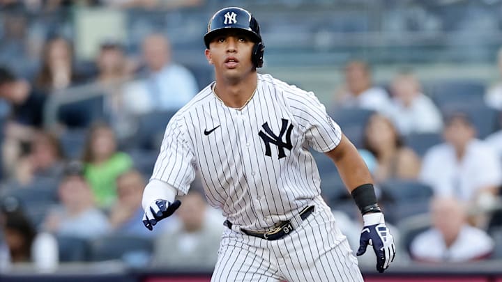 Los Yankees pueden estar considerando la salida de Oswald Peraza 