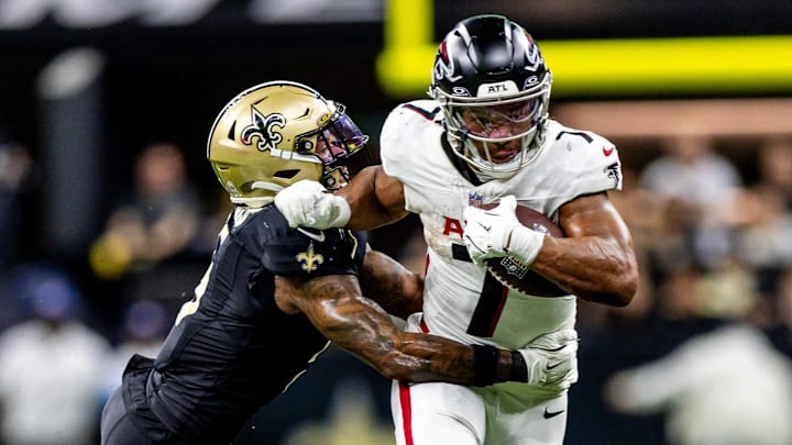 Bet the UNDER on Bijan Robinson's rushing yards total against the Saints.