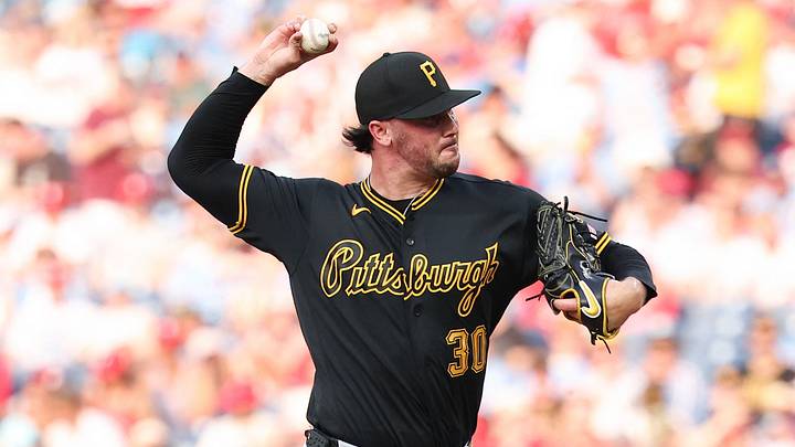 Jul 1, 2026; Philadelphia, Pennsylvania, USA; Pittsburgh Pirates pitcher Paul Skenes (30) throws a pitch during the second inning against the Philadelphia Phillies at Citizens Bank Park. Mandatory Credit: Bill Streicher-Imagn Images Jul 1, 2026; Philadelphia, Pennsylvania, USA; Pittsburgh Pirates pitcher Paul Skenes (30) throws a pitch during the second inning against the Philadelphia Phillies at Citizens Bank Park. Mandatory Credit: Bill Streicher-Imagn Images
