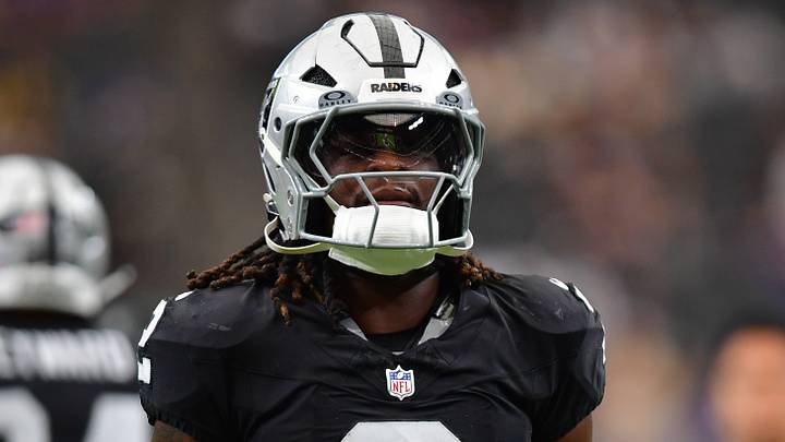 Las Vegas Raiders running back Ashton Jeanty