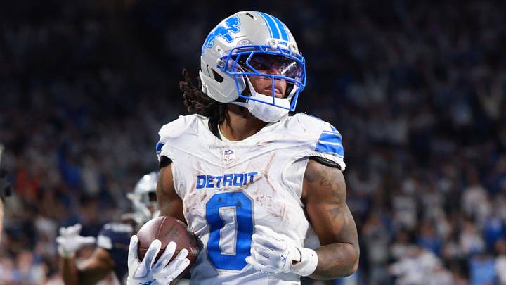 Detroit Lions running back Jahmyr Gibbs