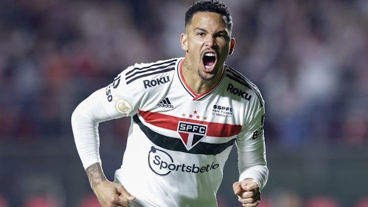 Luciano balançou a rede na última rodada do Paulistão