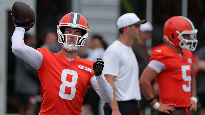 Cleveland Browns quarterback Kenny Pickett.