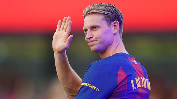 La prolongation de contrat de Frenkie De Jong n'avance pas encore.