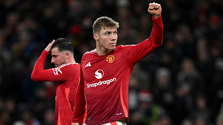 Rasmus Hojlund had his best night of the season so far